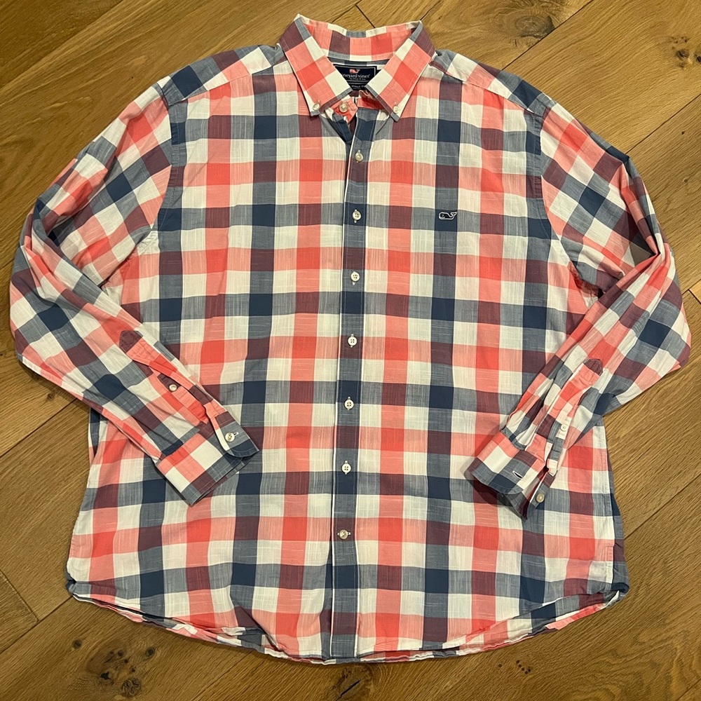 Men’s Vineyard Vines Dress Shirt XXL